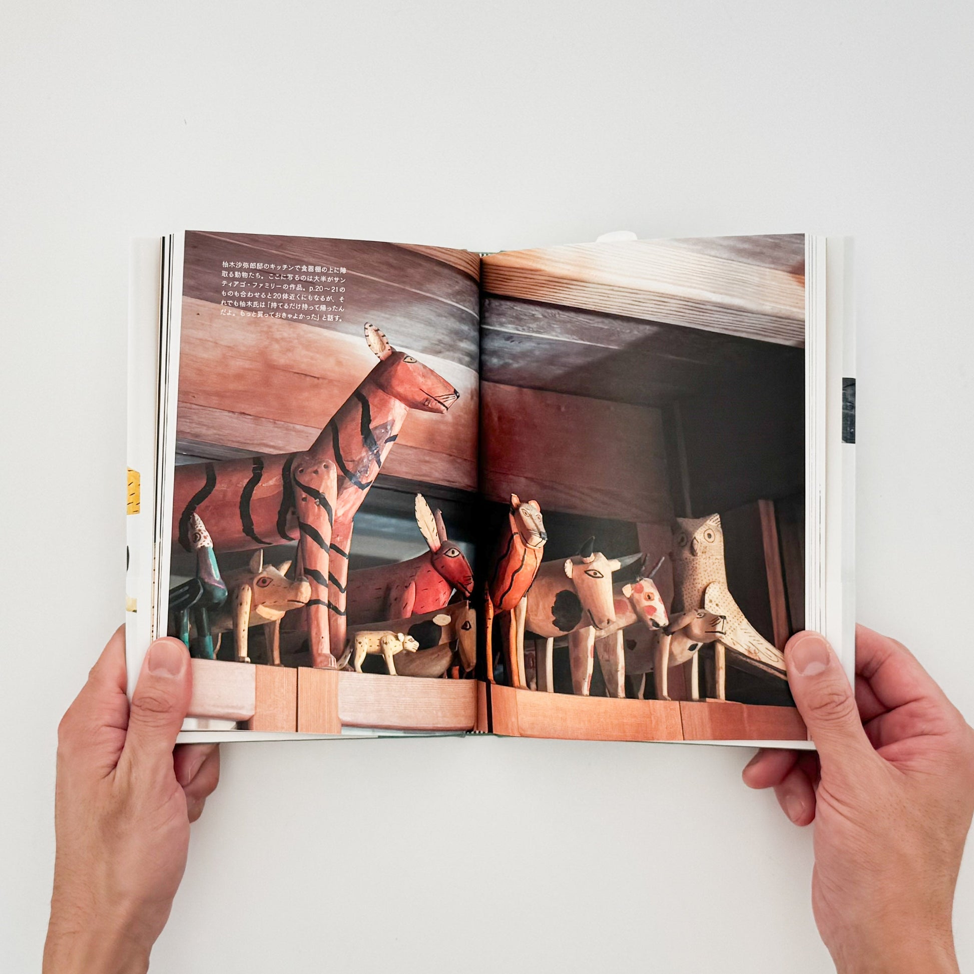 オアハカの動物たち VINTAGE OAXACAN WOOD CARVING