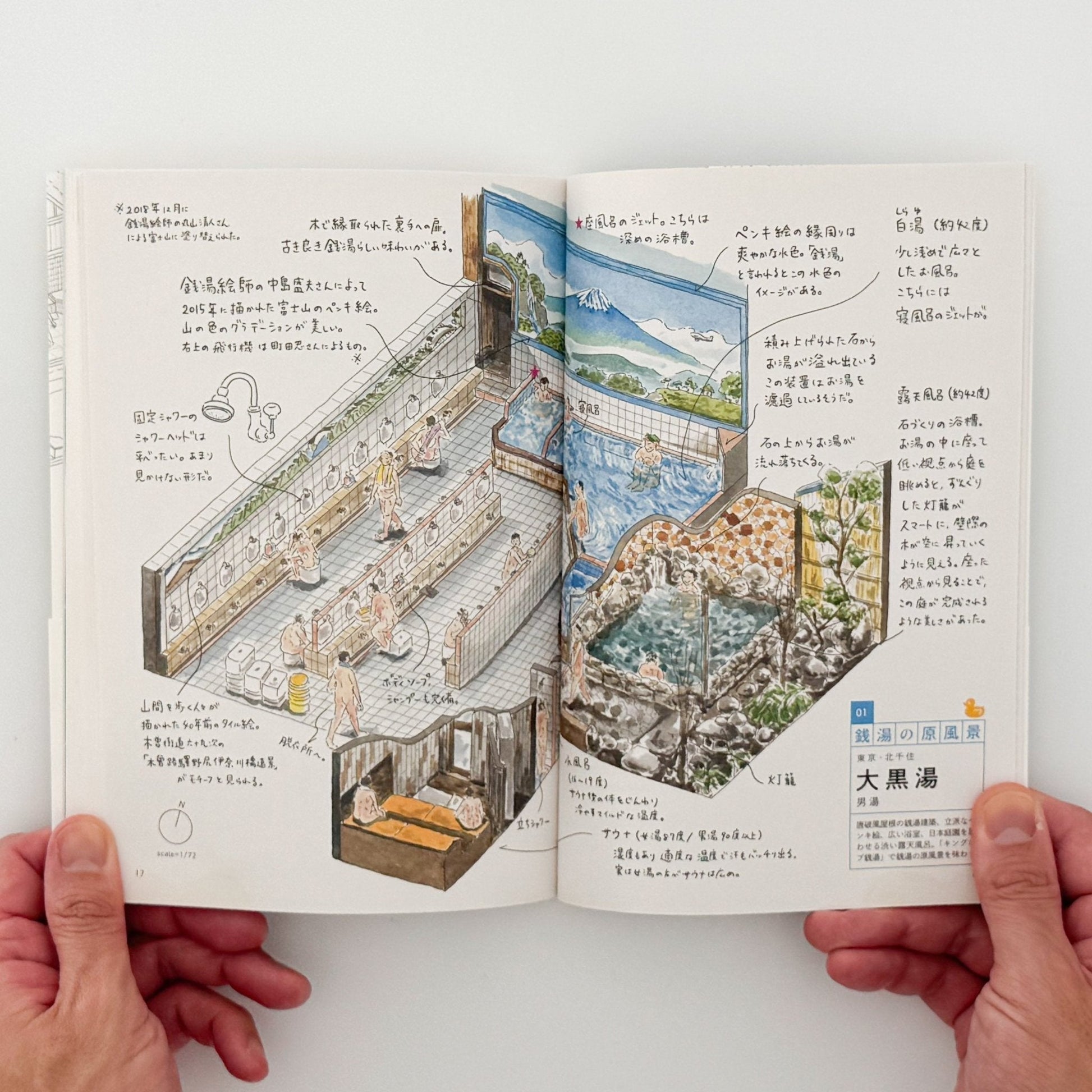 塩谷歩波　銭湯図解 - 中央公論新社 - 文福