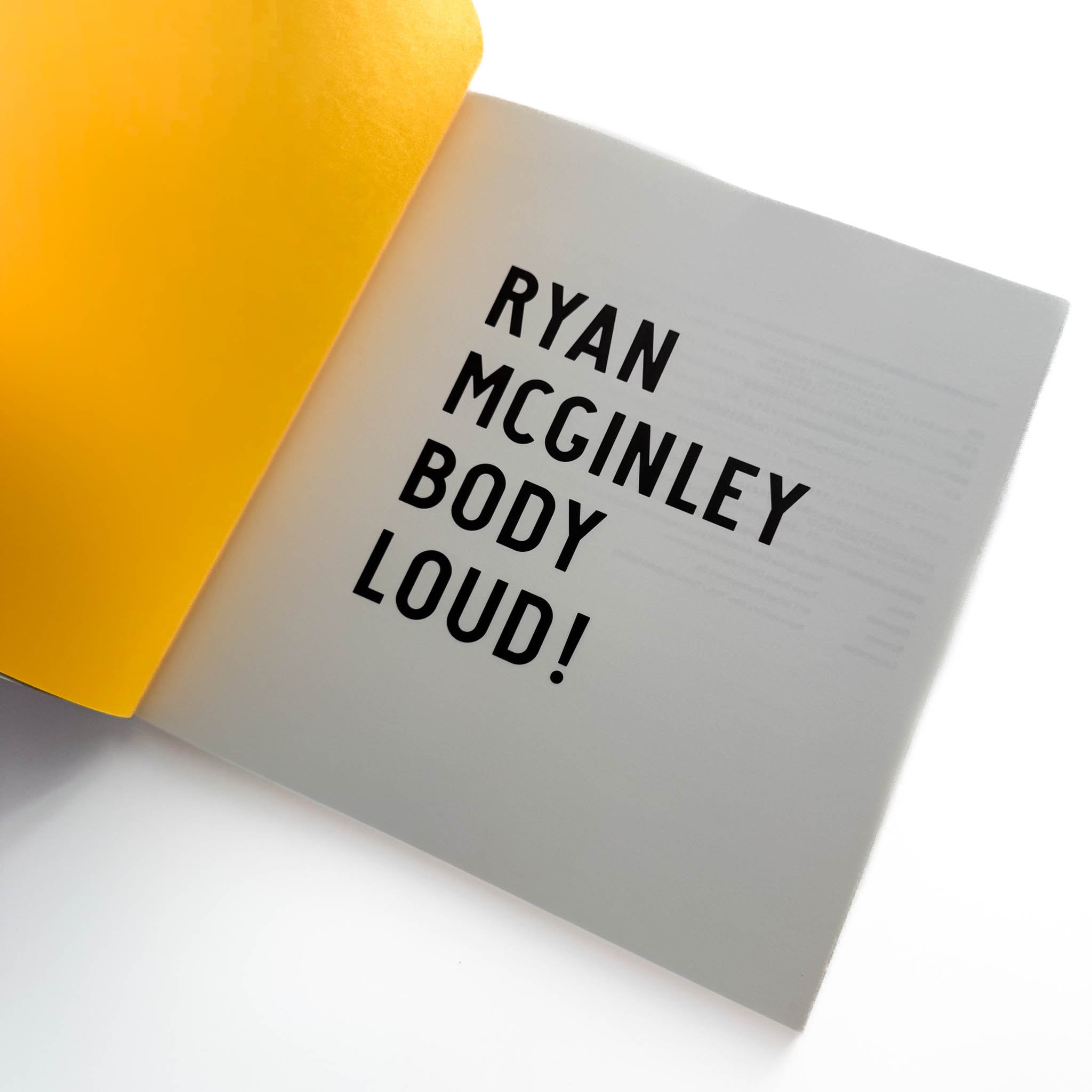 ライアン・マッギンレー展 BODY LOUD ! – 文福