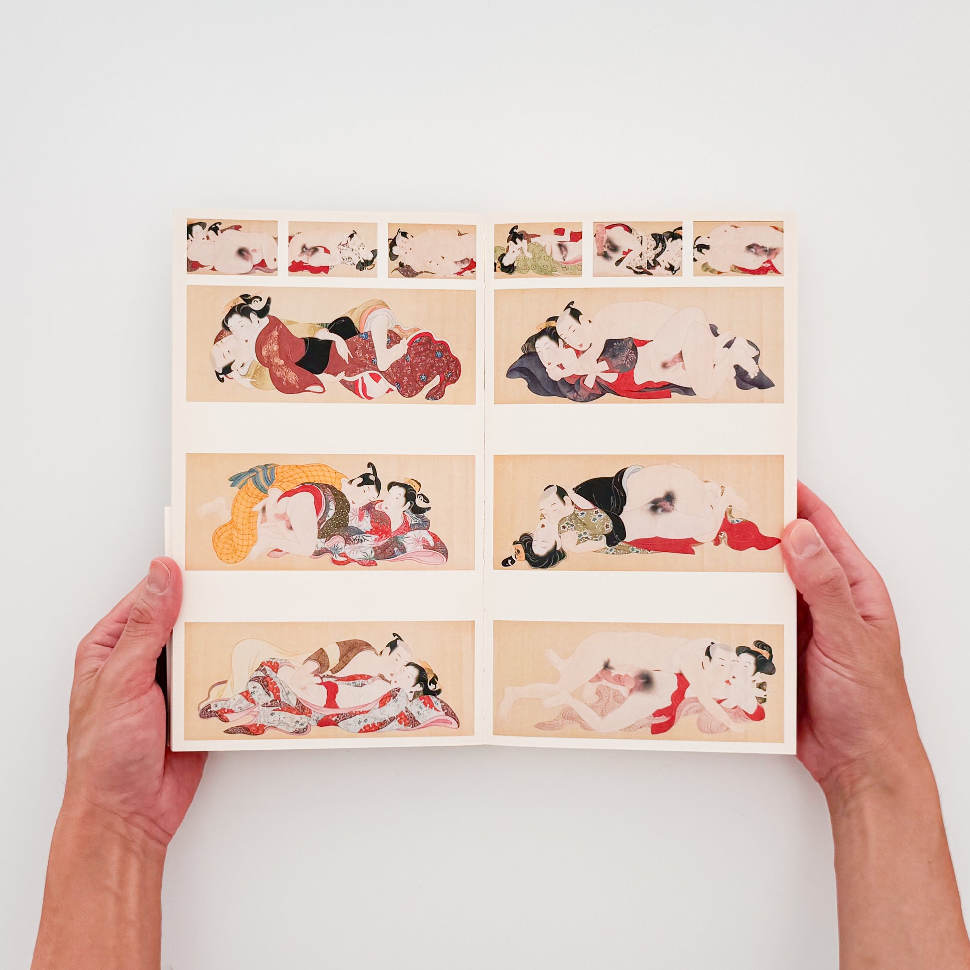 『春画展 SHUNGA』2015年に永青文庫で開催された展覧会の公式図録。肉筆画、版画、豆判、艶本と論考、絵師解説、作品目録を収録した623頁の展覧会カタログ。