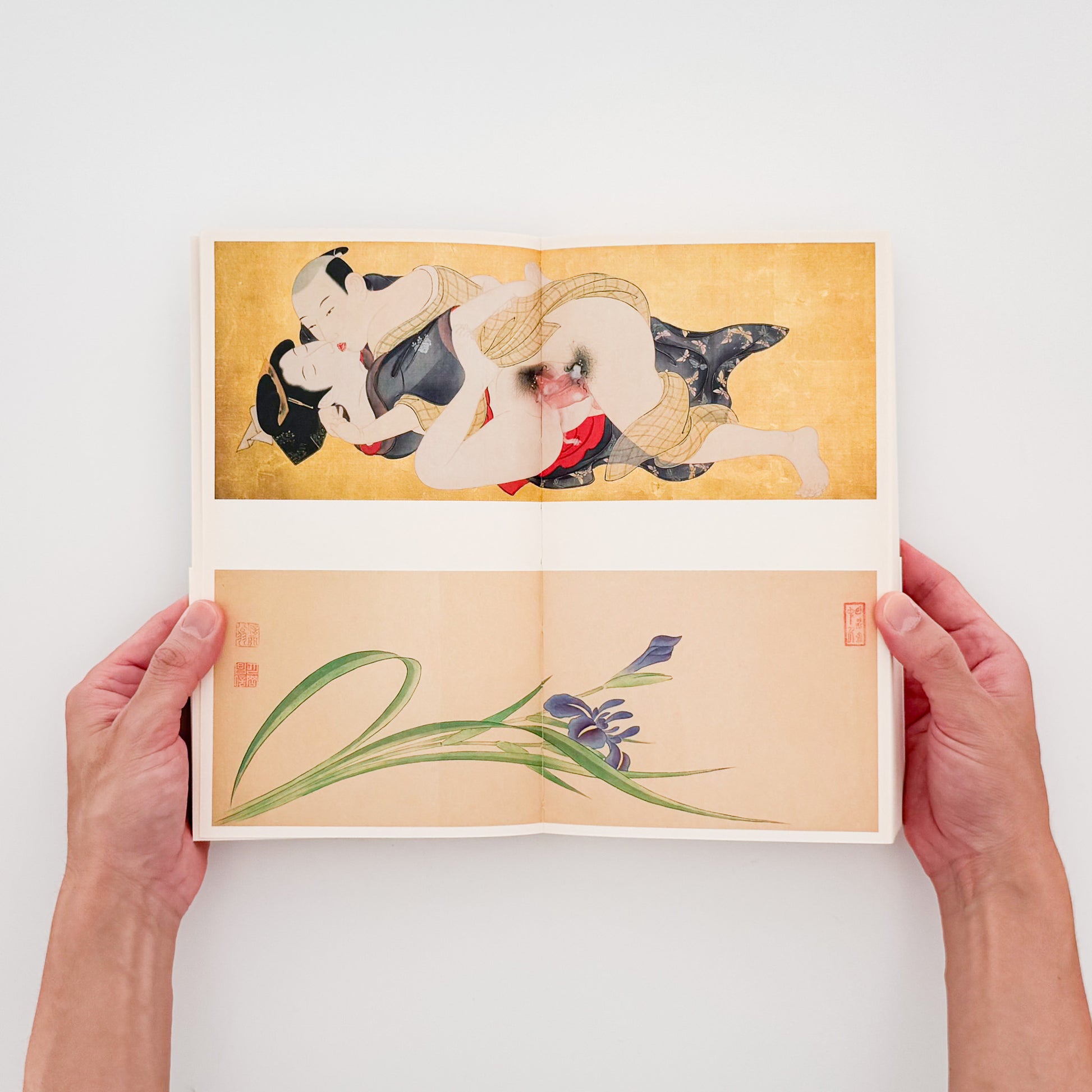 『春画展 SHUNGA』2015年に永青文庫で開催された展覧会の公式図録。肉筆画、版画、豆判、艶本と論考、絵師解説、作品目録を収録した623頁の展覧会カタログ。
