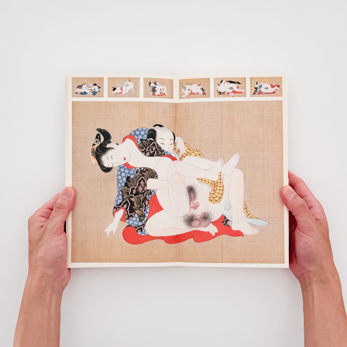 『春画展 SHUNGA』2015年に永青文庫で開催された展覧会の公式図録。肉筆画、版画、豆判、艶本と論考、絵師解説、作品目録を収録した623頁の展覧会カタログ。