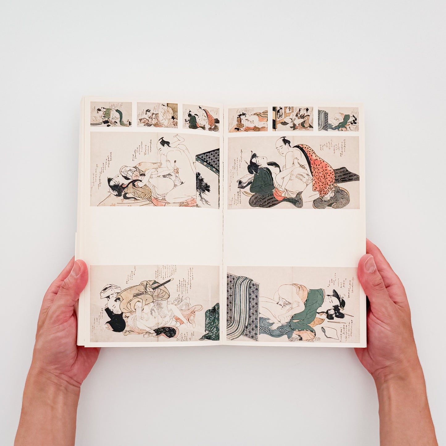 『春画展 SHUNGA』2015年に永青文庫で開催された展覧会の公式図録。肉筆画、版画、豆判、艶本と論考、絵師解説、作品目録を収録した623頁の展覧会カタログ。