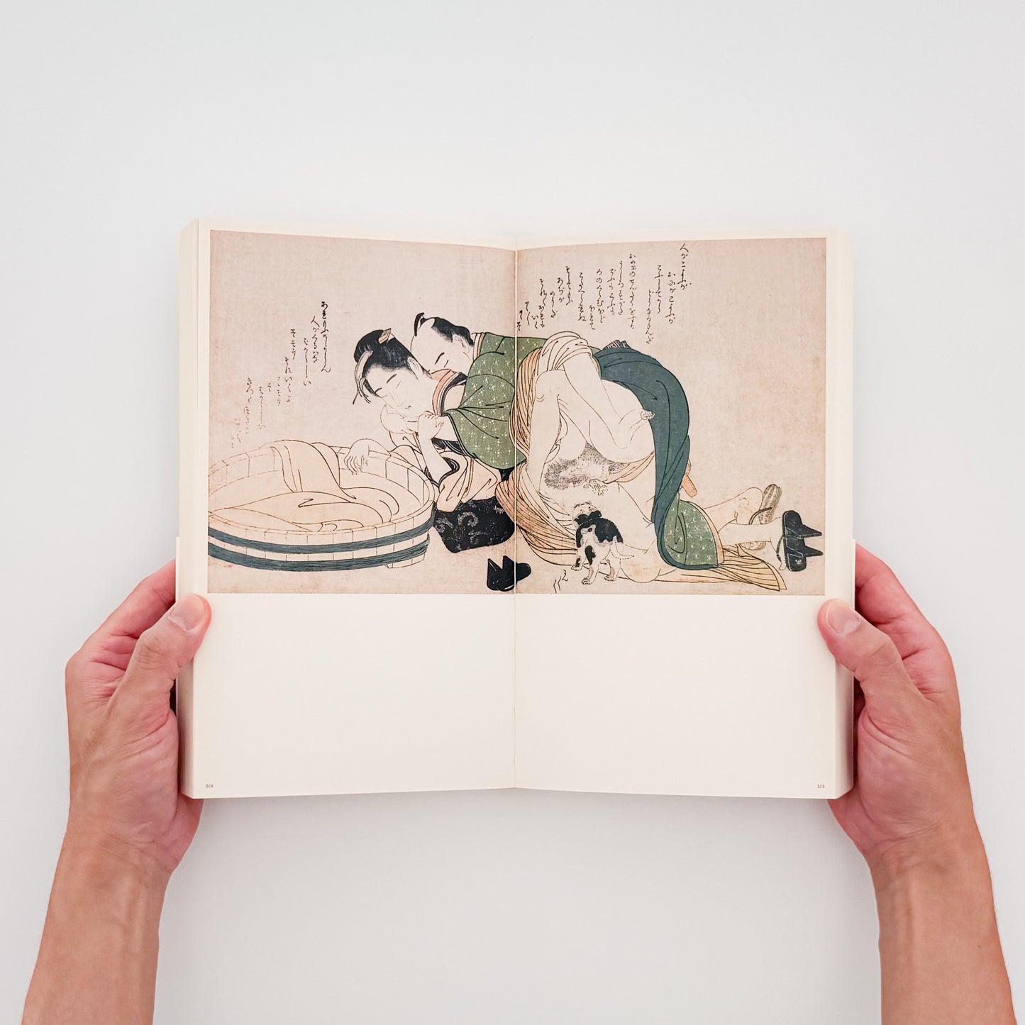 『春画展 SHUNGA』2015年に永青文庫で開催された展覧会の公式図録。肉筆画、版画、豆判、艶本と論考、絵師解説、作品目録を収録した623頁の展覧会カタログ。