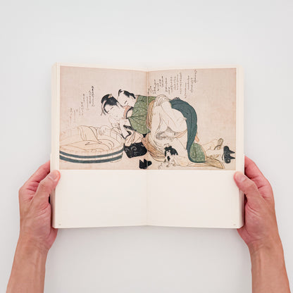『春画展 SHUNGA』2015年に永青文庫で開催された展覧会の公式図録。肉筆画、版画、豆判、艶本と論考、絵師解説、作品目録を収録した623頁の展覧会カタログ。