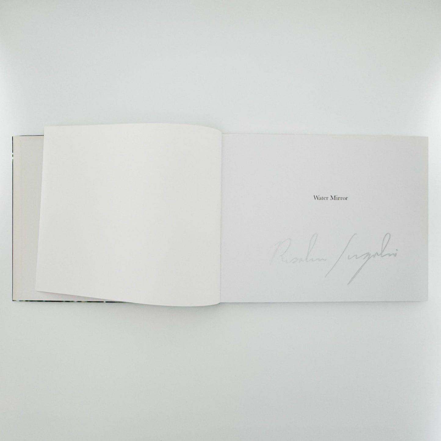 鈴木理策　Water Mirror Case Publishing