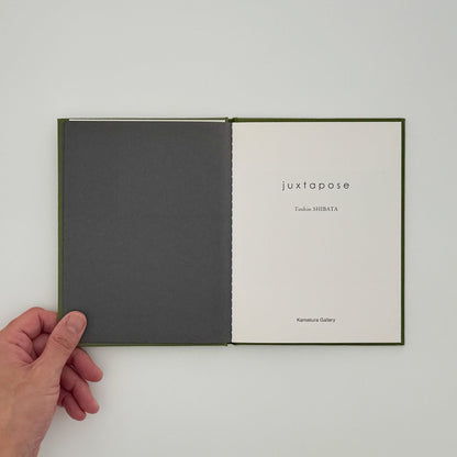 柴田敏雄　juxtapose　（オリジナルプリント付・サイン入り） Kamakura Gallery
