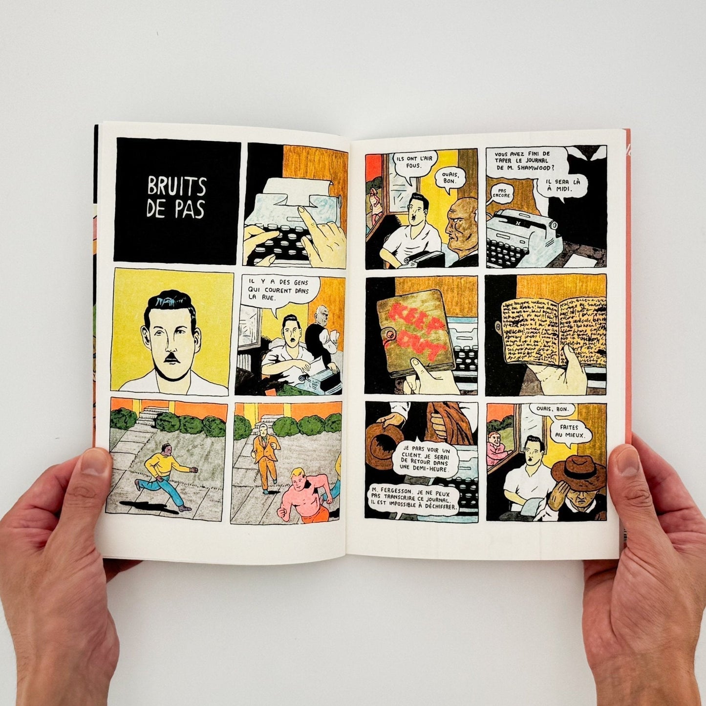 (仏文）テディ・ゴールデンバーグ　Teddy Goldenberg: City Crime Comics - Fidèle éditions - 文福