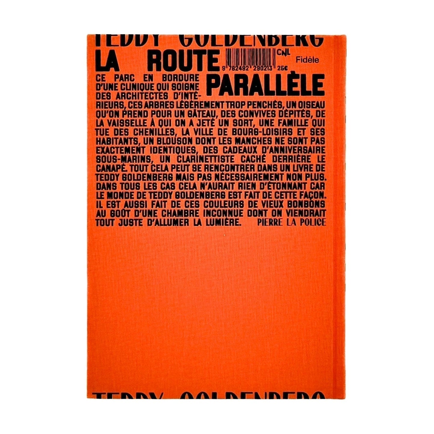 (仏文）テディ・ゴールデンバーグ Teddy Goldenberg: La route parallèle - Fidèle éditions - 文福