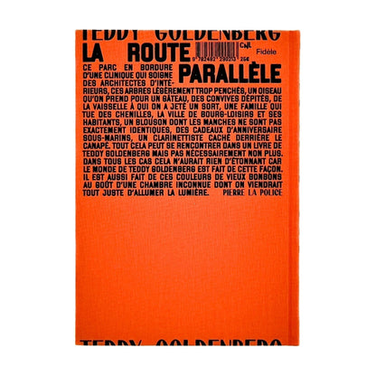 (仏文）テディ・ゴールデンバーグ Teddy Goldenberg: La route parallèle - Fidèle éditions - 文福