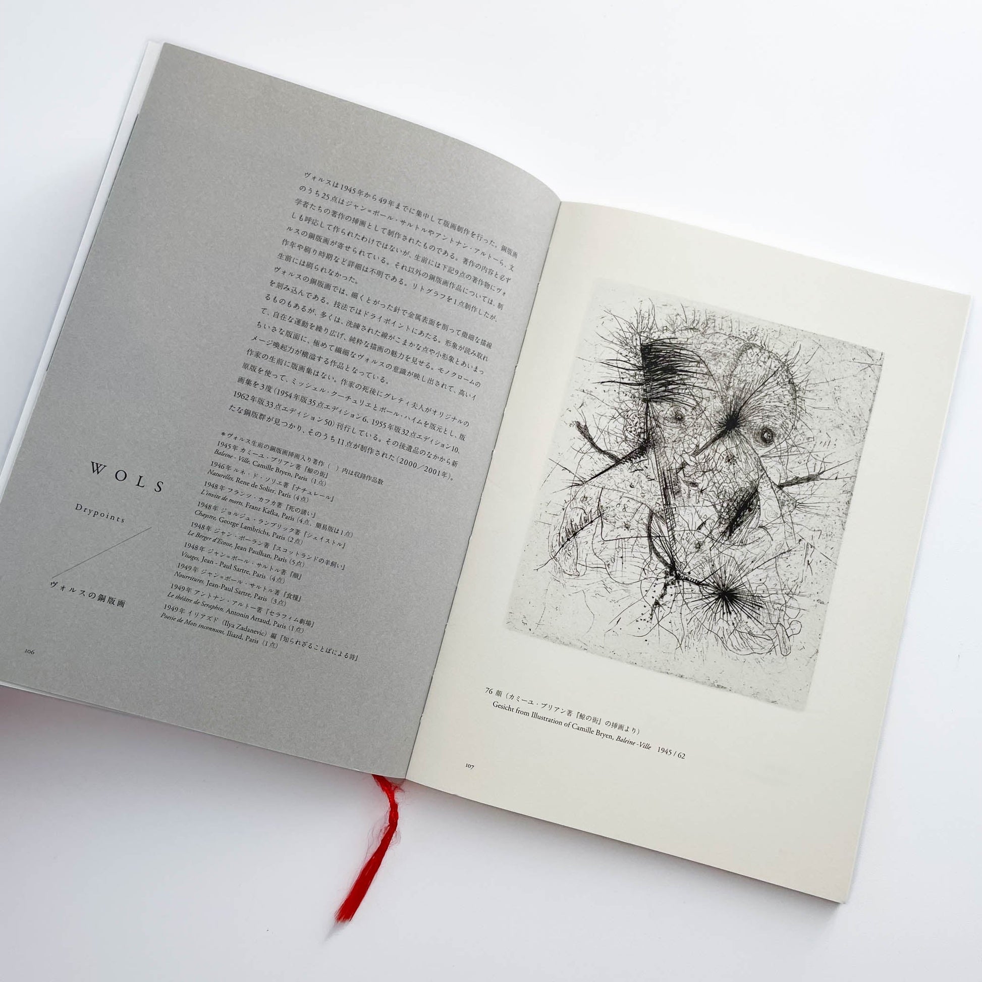 ヴォルス一路上から宇宙へ  WOLS — From the Street to the Cosmos 左右社