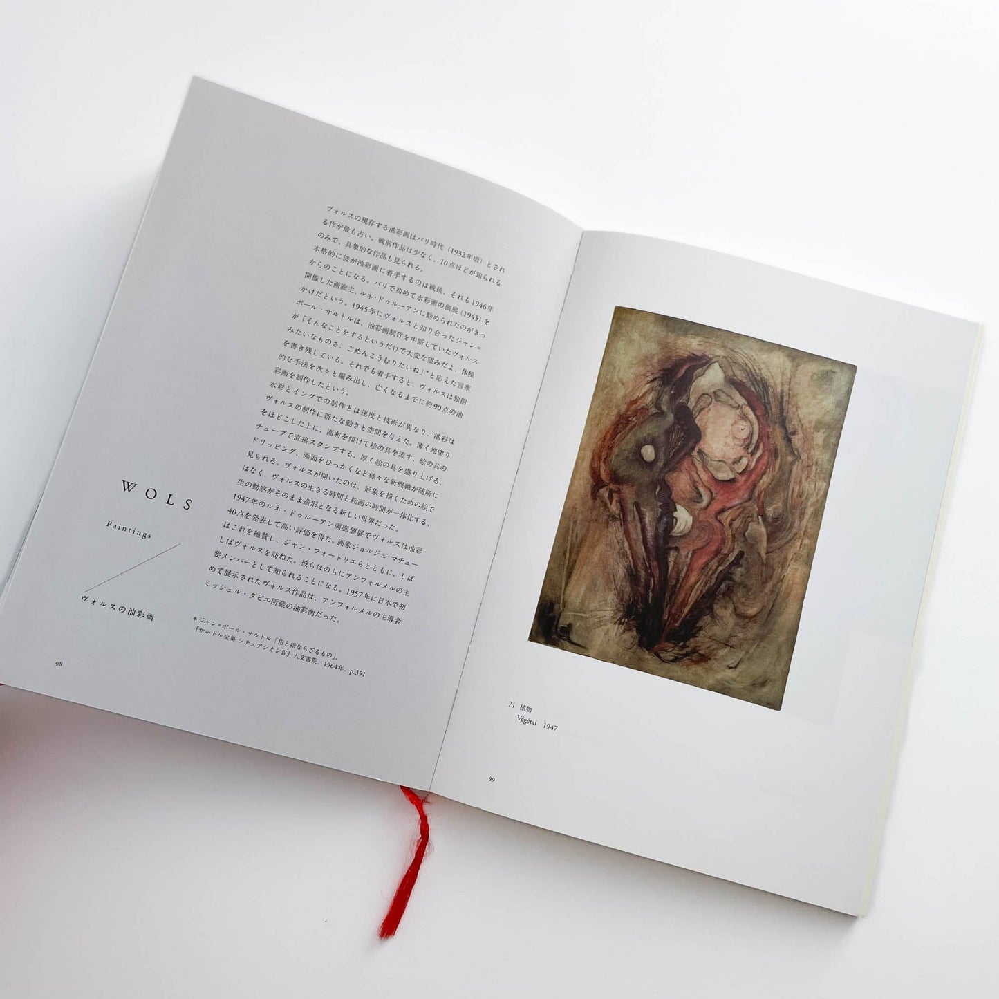 ヴォルス一路上から宇宙へ  WOLS — From the Street to the Cosmos 左右社