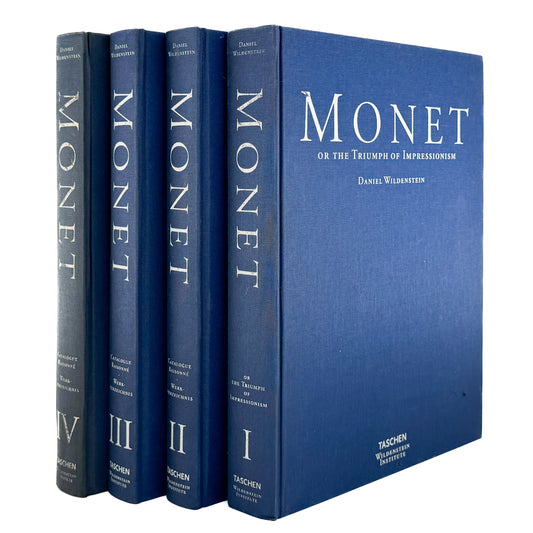 （英・仏・独文）クロード・モネ　全作品カタログ・レゾネ（全4巻揃） TASCHEN