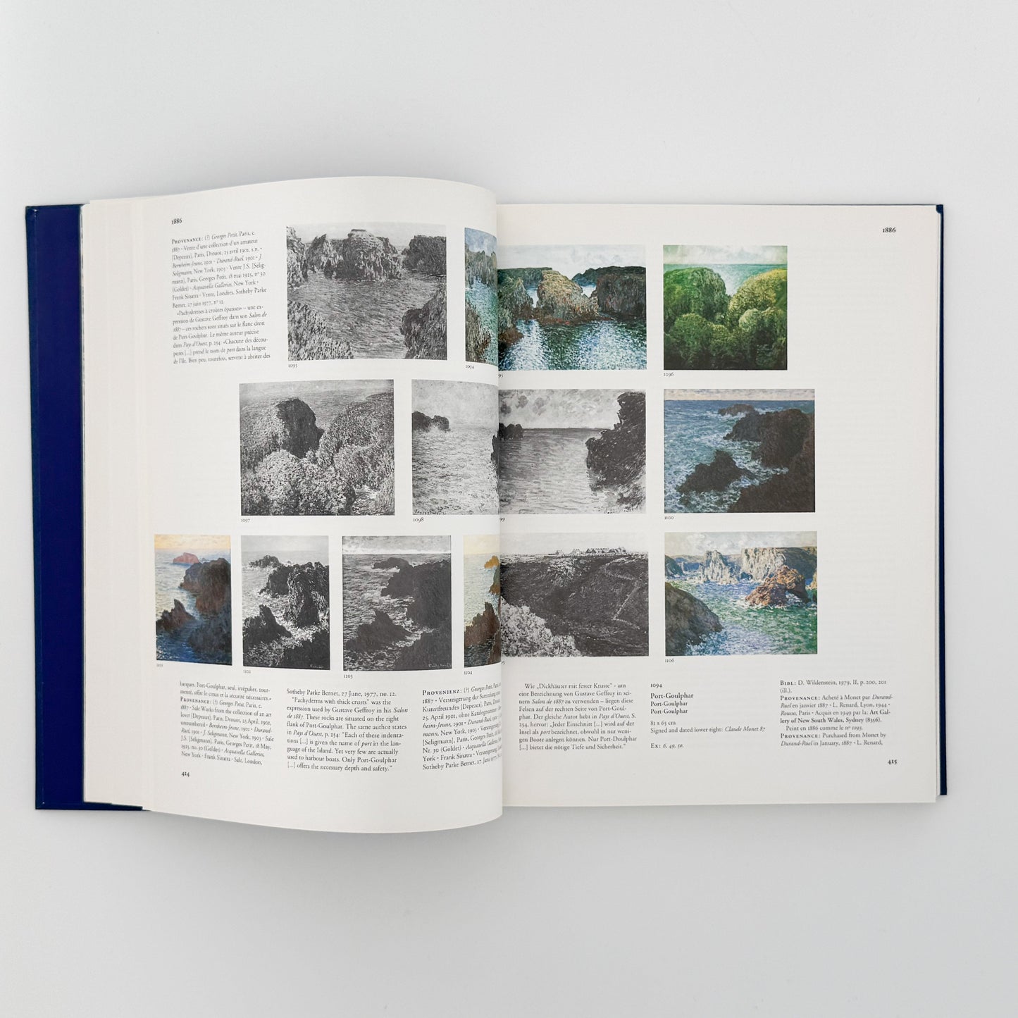 （英・仏・独文）クロード・モネ　全作品カタログ・レゾネ（全4巻揃） TASCHEN