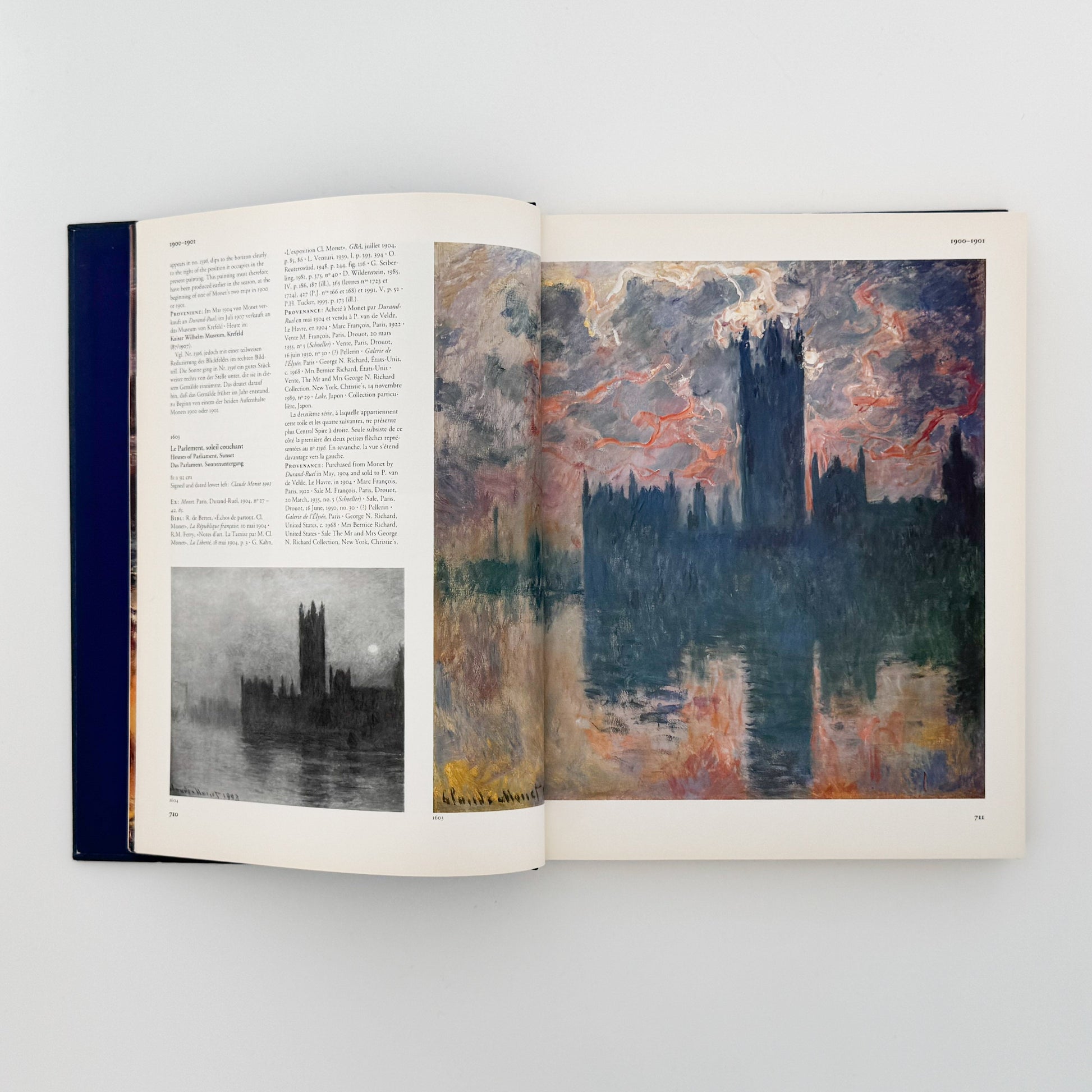 （英・仏・独文）クロード・モネ　全作品カタログ・レゾネ（全4巻揃） TASCHEN