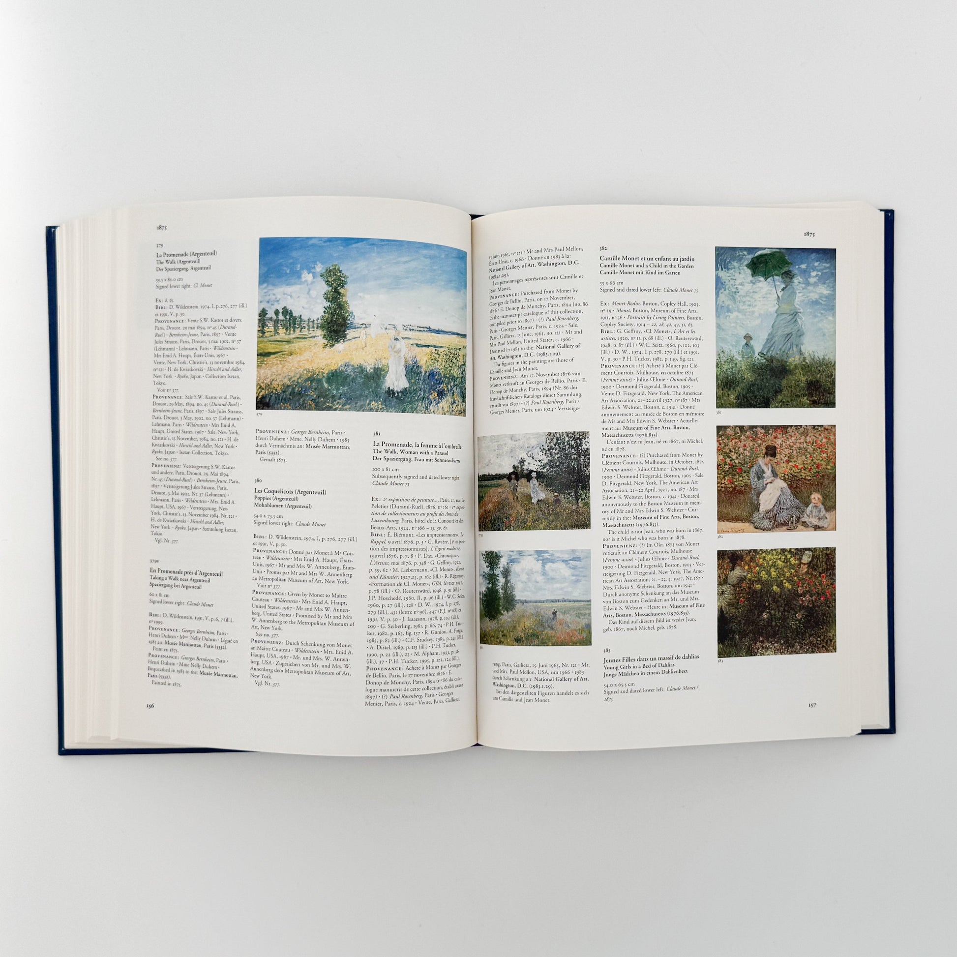 （英・仏・独文）クロード・モネ　全作品カタログ・レゾネ（全4巻揃） TASCHEN