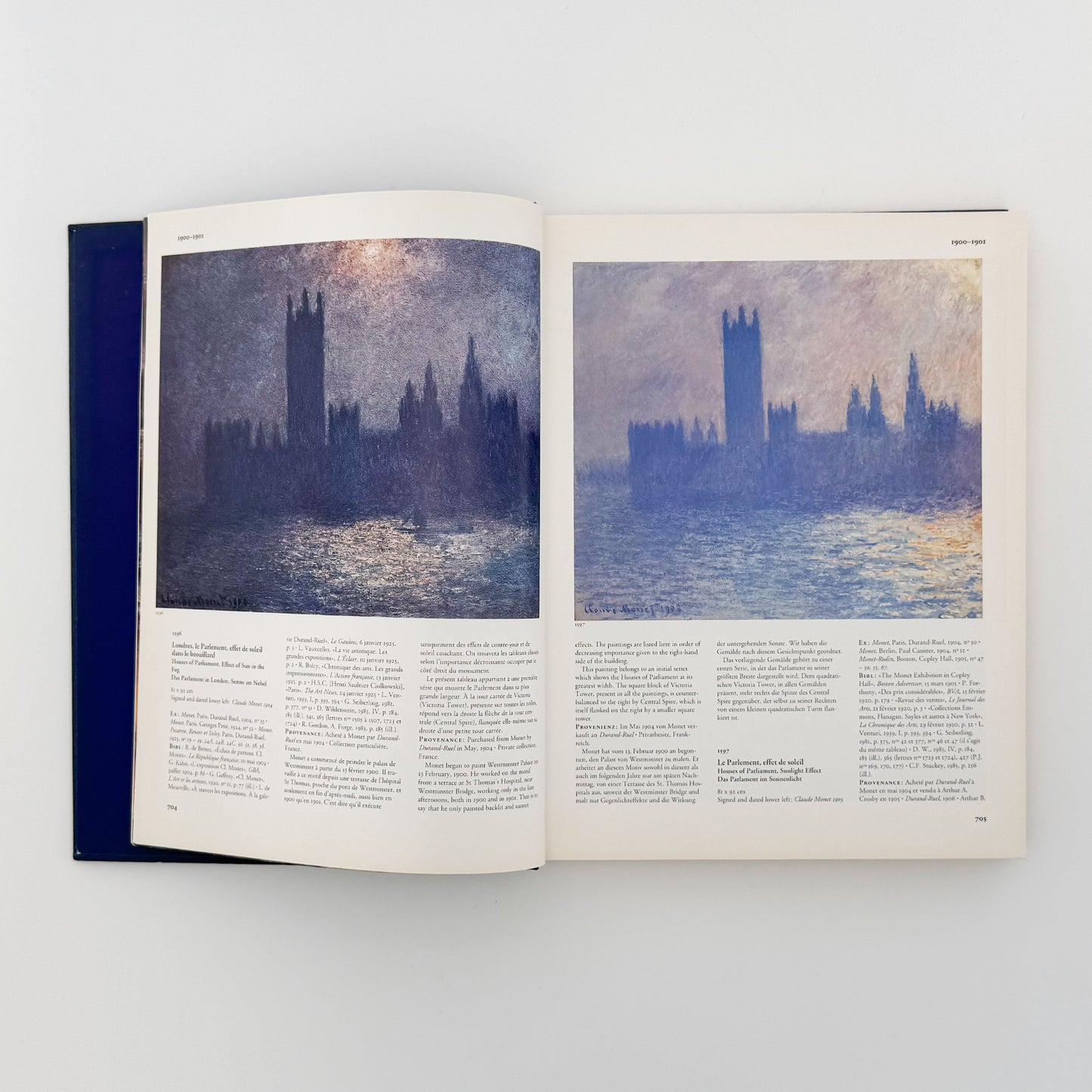 （英・仏・独文）クロード・モネ　全作品カタログ・レゾネ（全4巻揃） TASCHEN