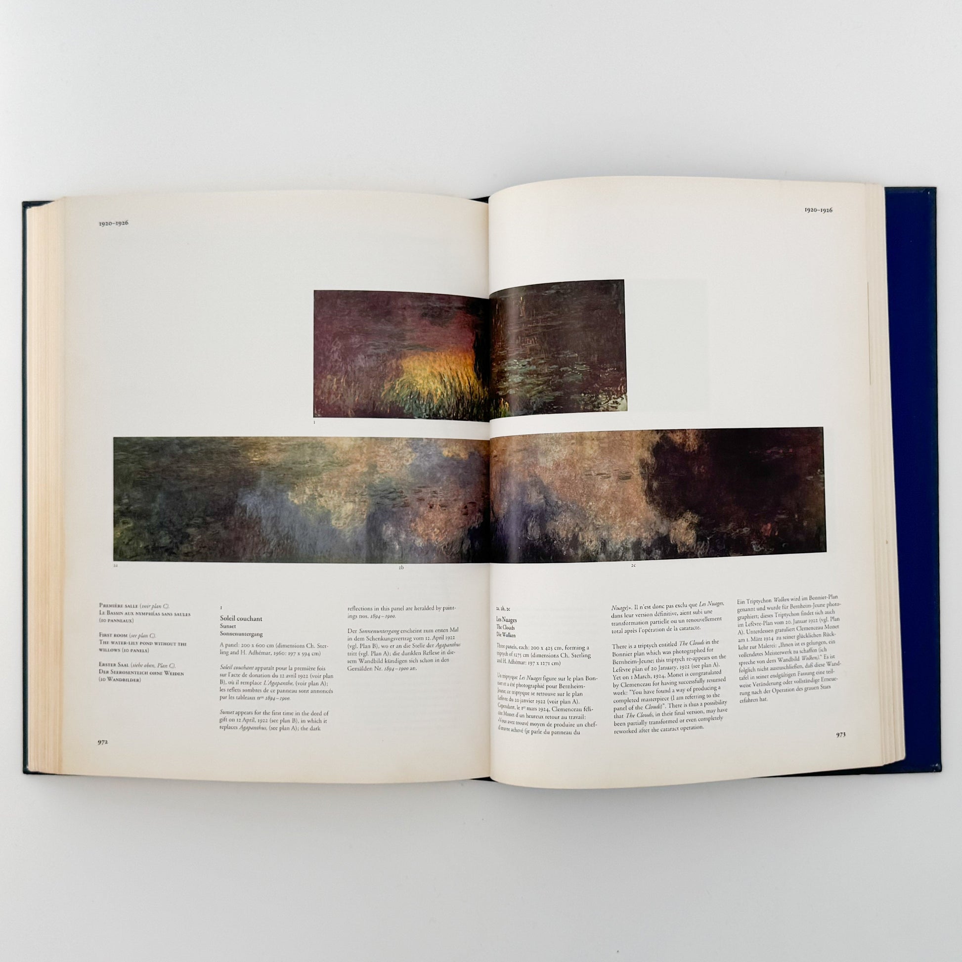 （英・仏・独文）クロード・モネ　全作品カタログ・レゾネ（全4巻揃） TASCHEN