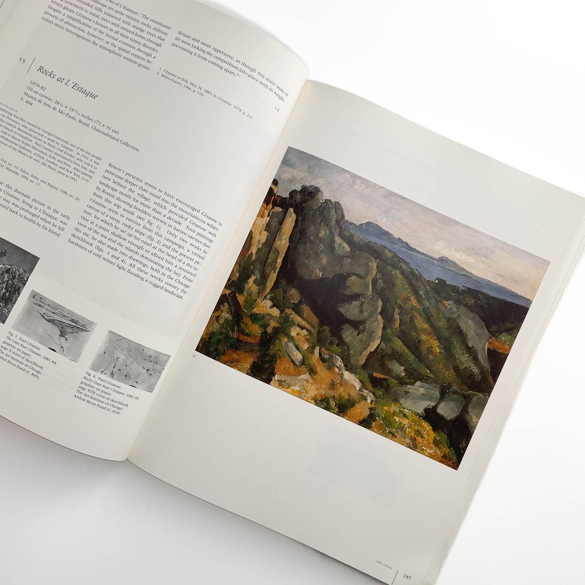 (英文)セザンヌ展画集　Cezanne Philadelphia Museum of Art