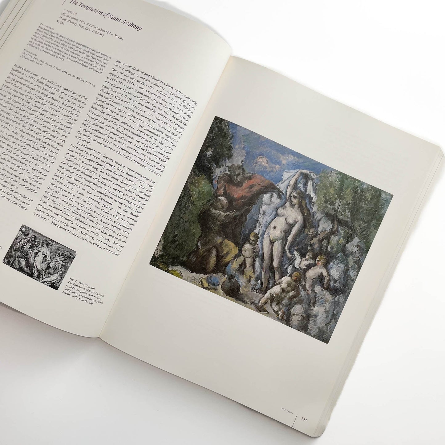 (英文)セザンヌ展画集　Cezanne Philadelphia Museum of Art