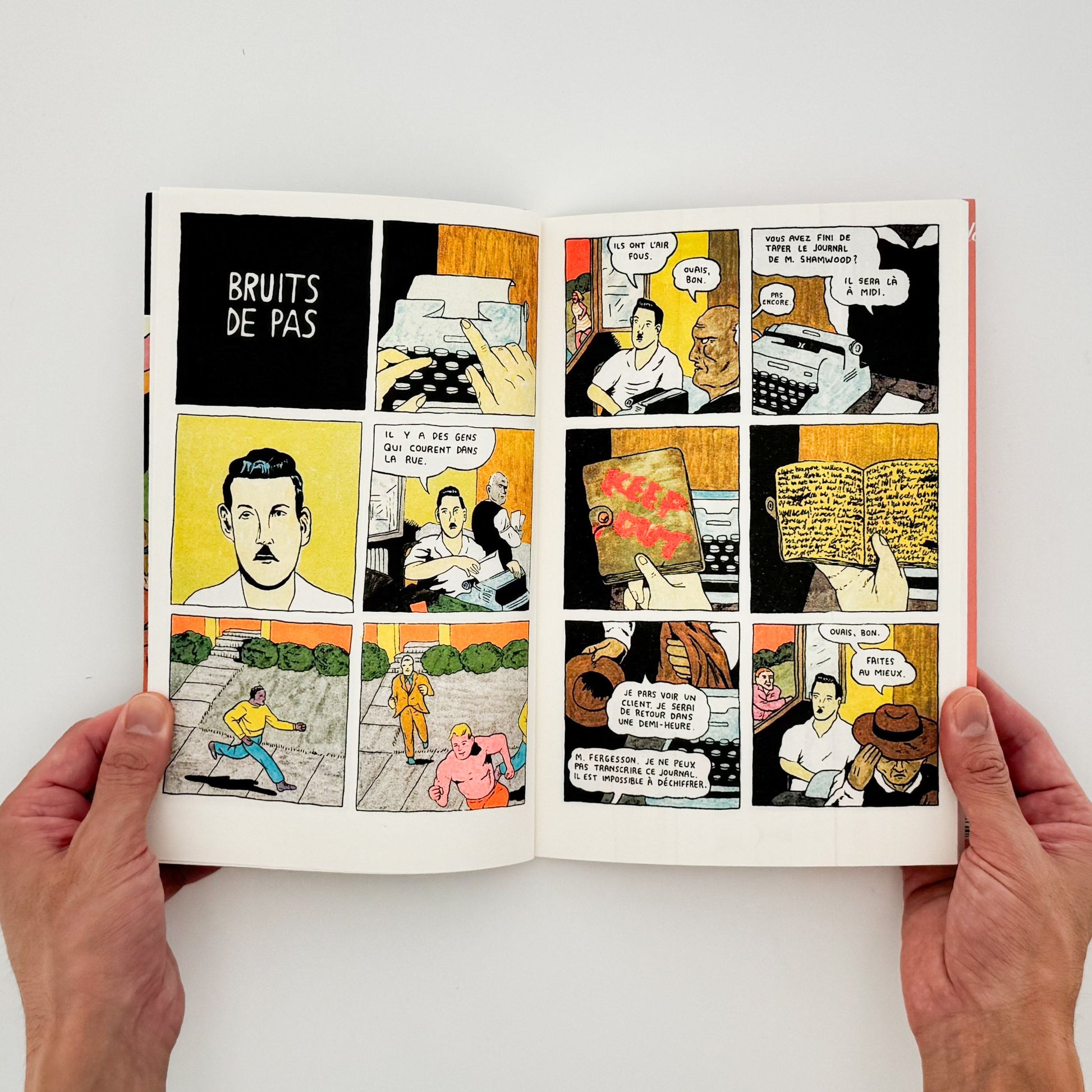 (仏文）テディ・ゴールデンバーグ　Teddy Goldenberg: City Crime Comics - ILLUSTRATION